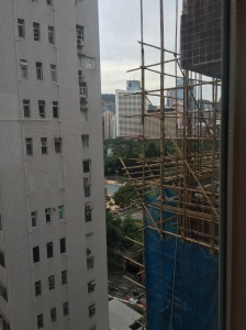 View from my Bedroom Window. The building being built wasn't there 2 weeks ago.